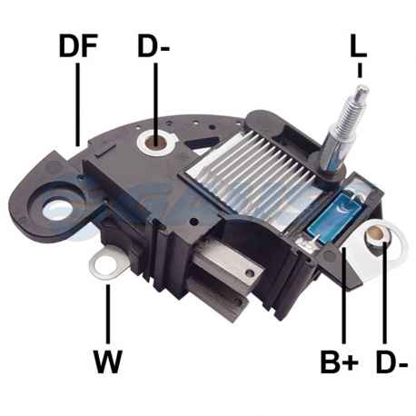 Regulador de Voltagem Alternador Fiat Palio Strada Uno Gm Corsa Denso/ Maraeli GA121